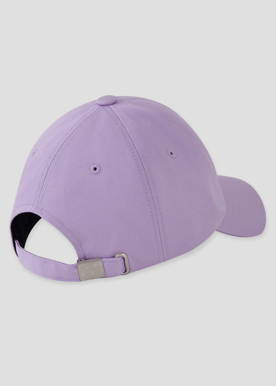 Baseball cap with embroidered logo (Lavender)