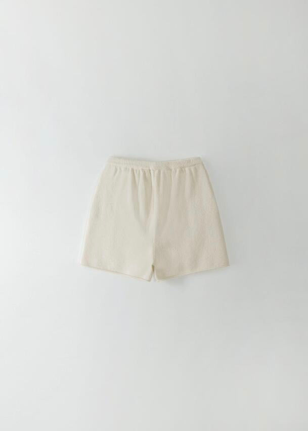 Moia Knit shorts (ivory)